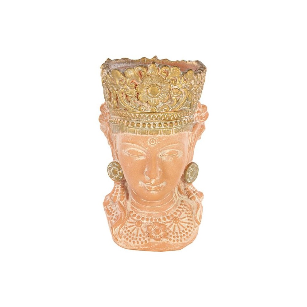 BUDDHA TERRACOTTA ORO PORTAVASO